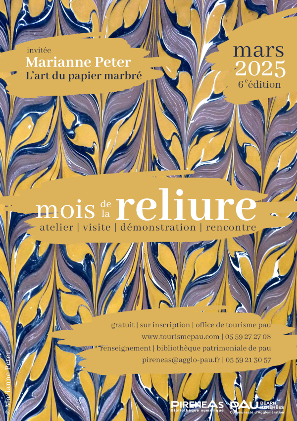 2025 Mois reliure affiche01