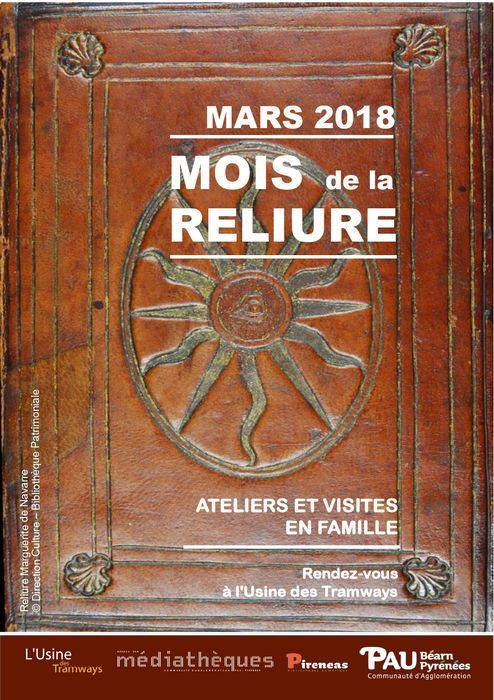 Affiche du Mois de la Reliure 2018